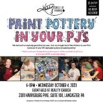 2023 Paint Pottery in Your PJs - Kathy's Circle of Friends