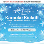 Karaoke Kickoff 2024 - Kathy's Circle of Friends