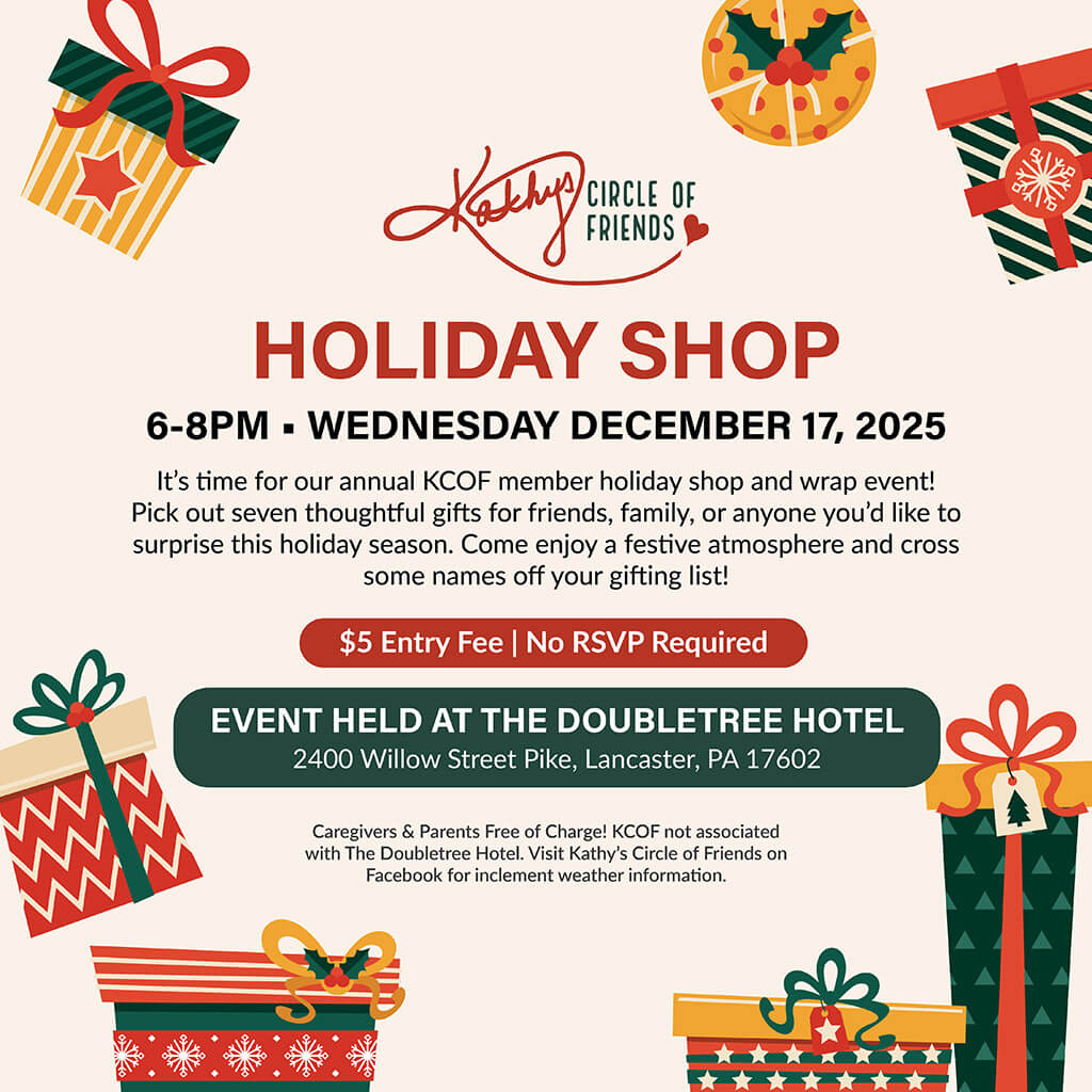 Holiday Shop - December 17, 2025 - Kathy's Circle of Friends