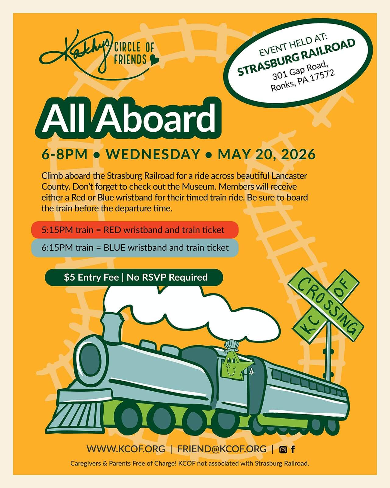 All Aboard 5.20.2026 KCOF Event