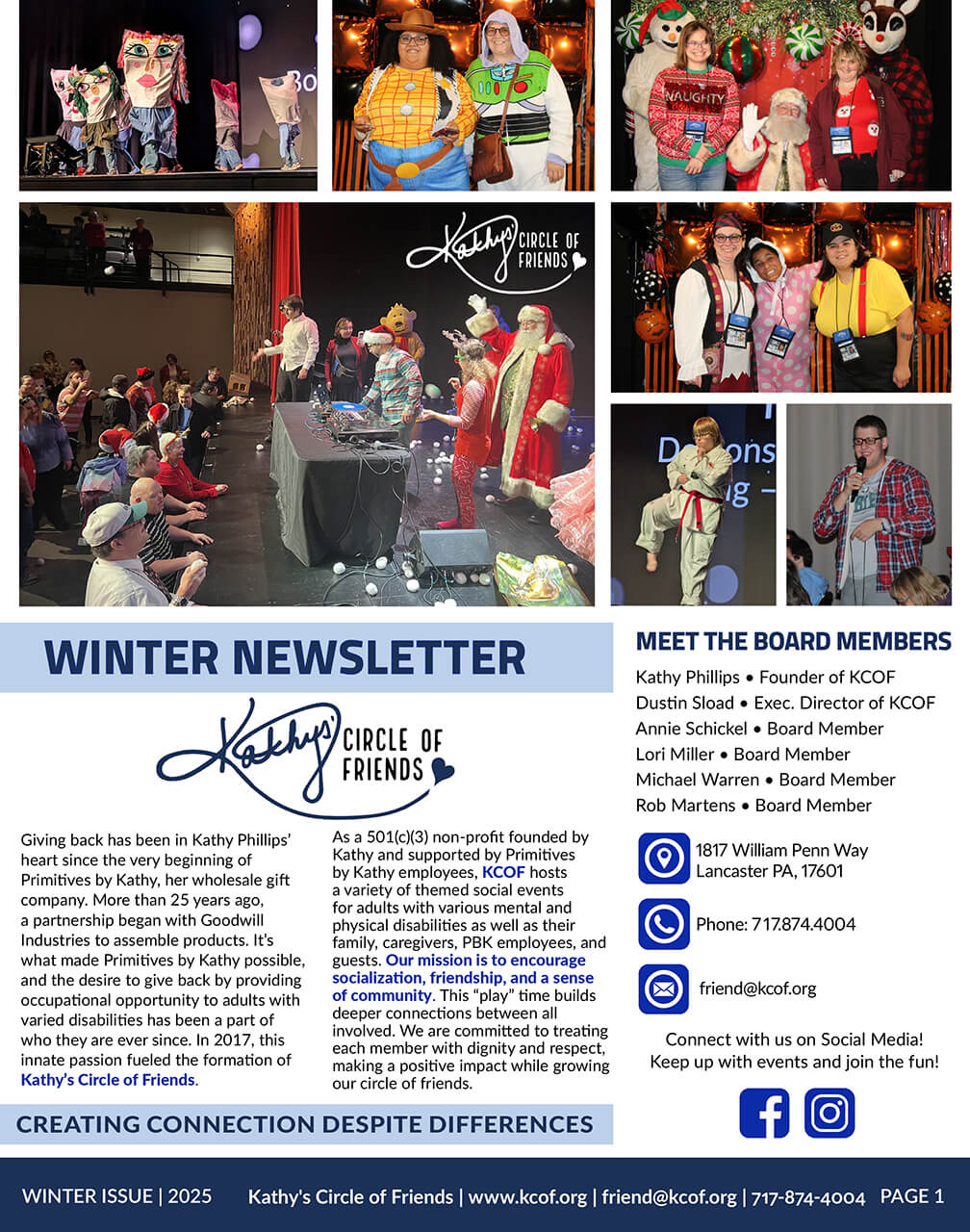 KCOF Newsletter Winter Issue 2025