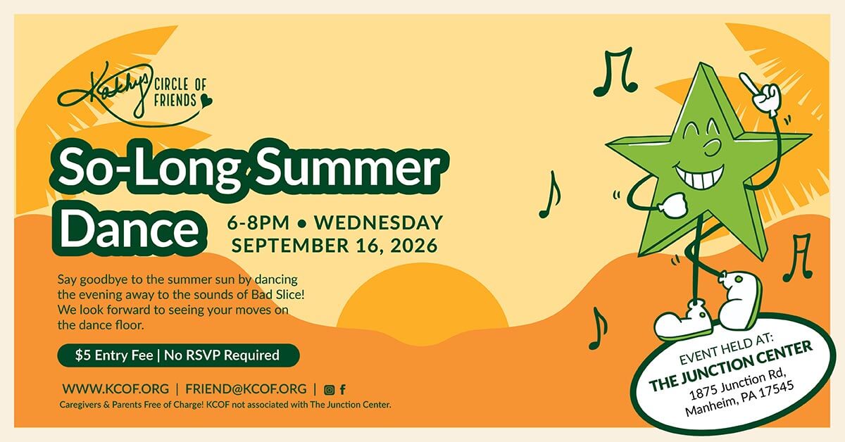 So Long Summer Dance - 9/16/26 - Kathy's Circle of Friends