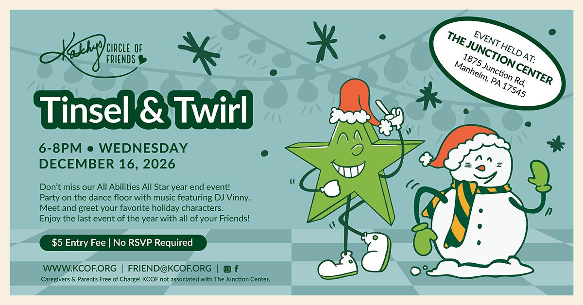 Tinsel and Twirl - 12/16/26 - Kathy's Circle of Friends