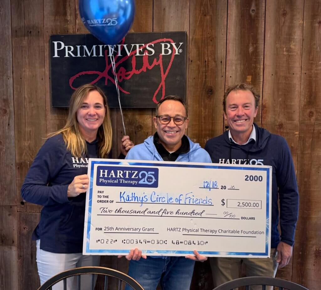HARTZ Physical Therapy 2025 Grant Winner - Kathy's Circle of Friends