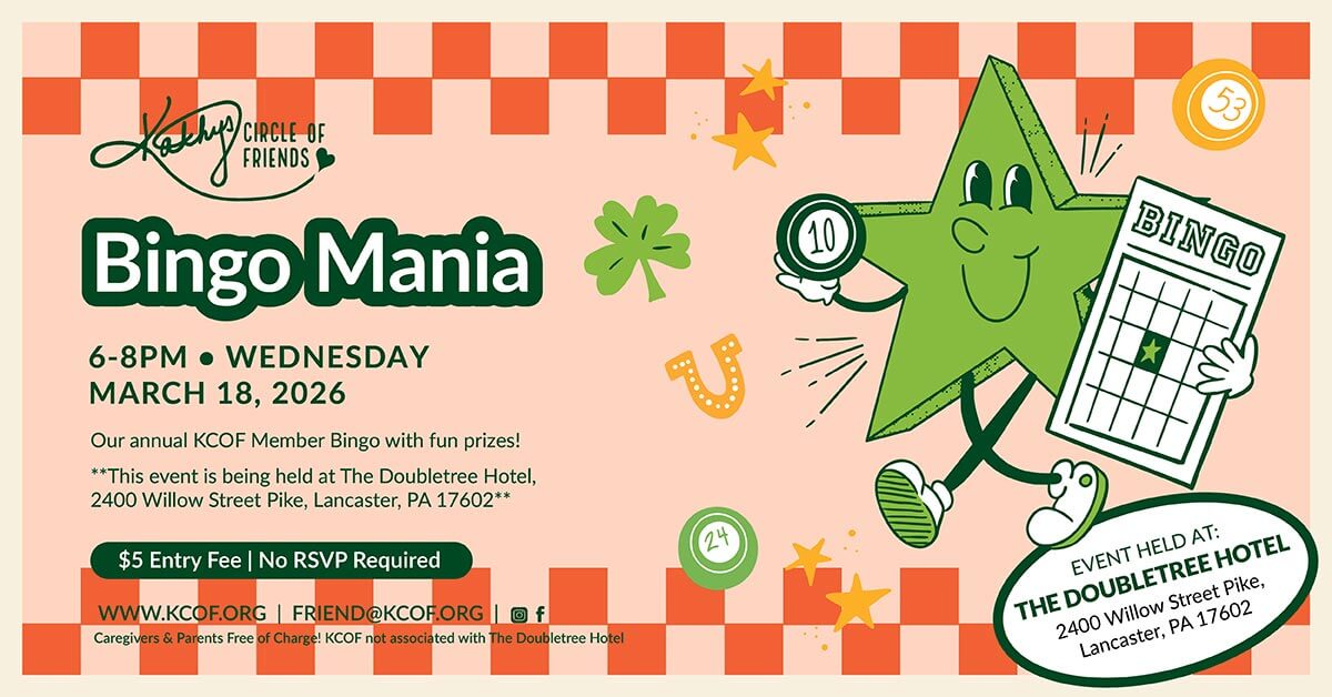 Bingo Mania - Mar 18, 2026 - Kathy's Circle of Friends