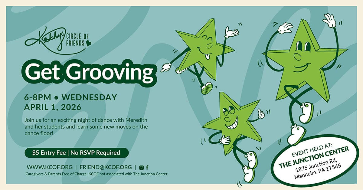 Get Grooving Event_- April 1, 2026 - Kathy's Circle of Friends