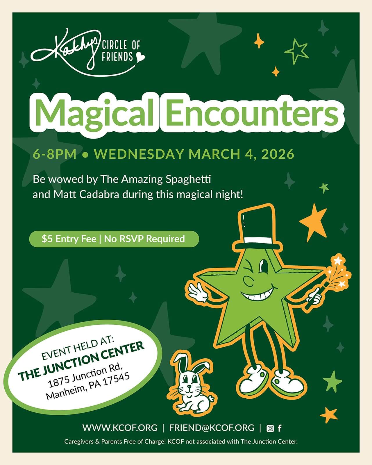 Magical Encounters - Mar 4, 2026 - Kathy's Circle of Friends