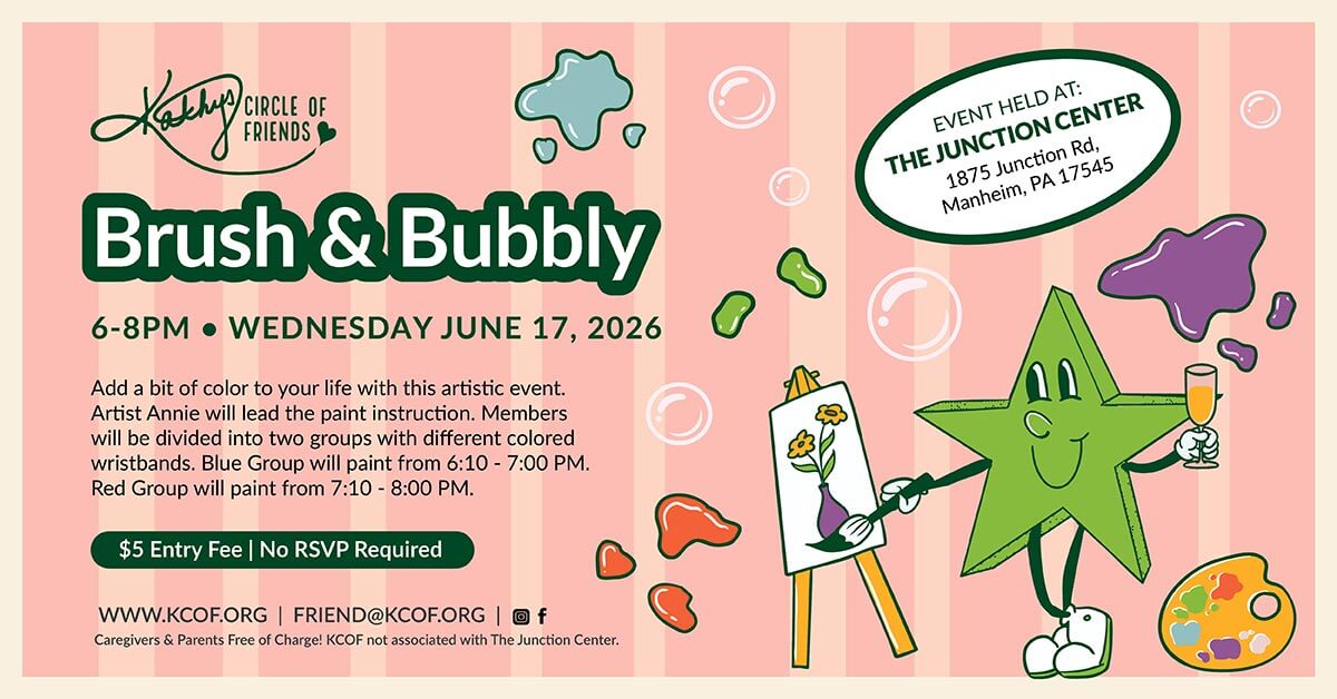 Brush & Bubbly Jun 17, 2026 - Kathy's Circle of Friends